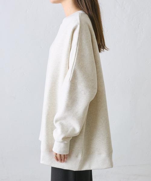 「PUAL CE CIN」 スウェットカットソー FREE オートミール レディース_画像3