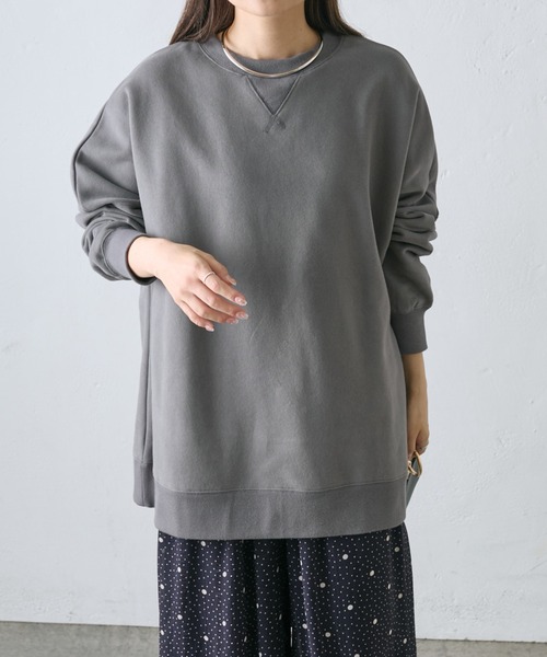 「PUAL CE CIN」 スウェットカットソー FREE オートミール レディース_画像9