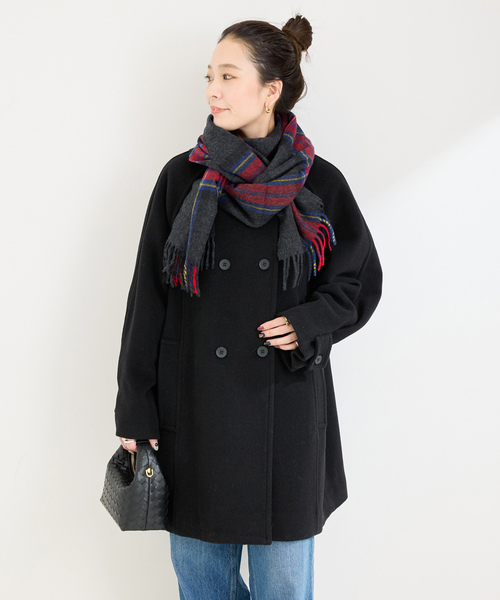 B.C STOCK Simplicite ノーカラーコート B.C STOCK（ベーセーストック） 「Simplicite」ノーカラーコート FREE