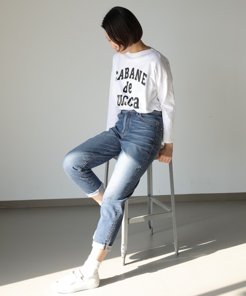 ZUCCa（ズッカ） デニムパンツ M size ブルー レディース : ZOZOTOWN