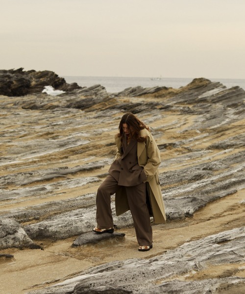 「soerte」 パンツ 2 ブラック メンズ_画像4