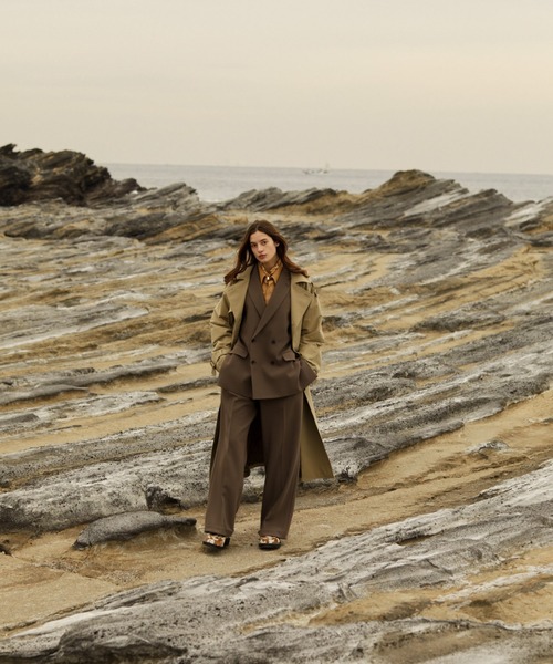 「soerte」 パンツ 2 ブラック メンズ_画像8