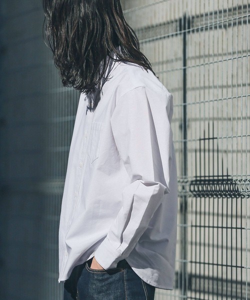 「URBAN RESEARCH Sonny Label」 長袖シャツ X-SMALL グレー メンズ_画像3