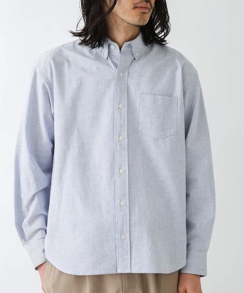 「URBAN RESEARCH Sonny Label」 長袖シャツ X-SMALL グレー メンズ_画像5