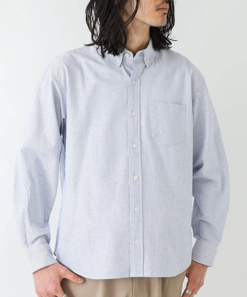 「URBAN RESEARCH Sonny Label」 長袖シャツ X-SMALL グレー メンズ_画像6