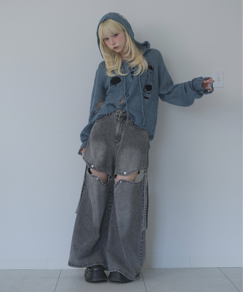 17HR（セブンティーンアワーズ） ジーンズ デニム デニムパンツ マルチ