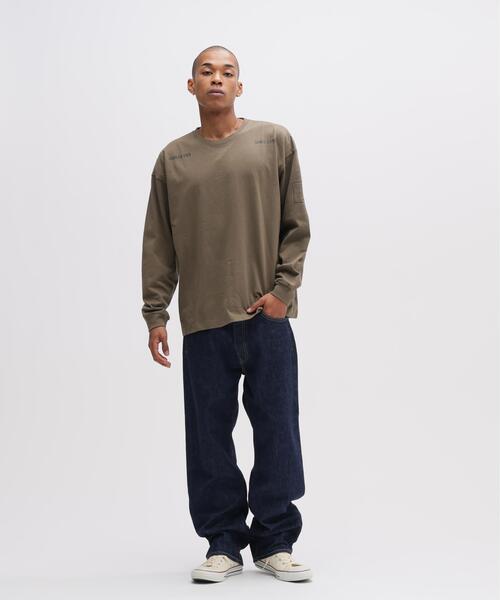 AVIREX（アヴィレックス） tシャツ 「WEB＆DEPOT限定」STENCIL L/S T