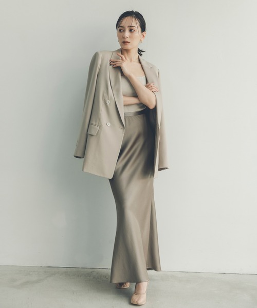 anuans（アニュアンス） テーラードジャケット MEDIUM グレー