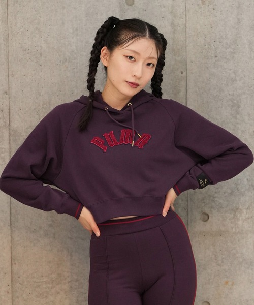 PUMA（プーマ） プルオーバーパーカー X-LARGE ブラック レディース