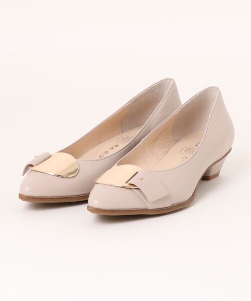 「cava cava」 フラットパンプス 23.0cm ブラック レディース_画像8