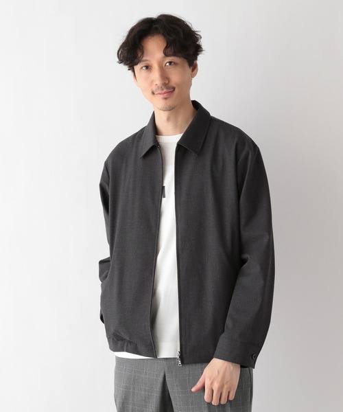 「GLOBAL WORK」 ブルゾン SMALL ダークブルー メンズ_画像8