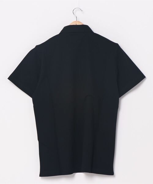 「BEAMS F」 半袖ポロシャツ 50 ブラック メンズ_画像2