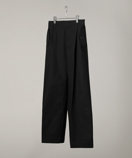 「Bleme」 チノパンツ S ブラック メンズ_画像3