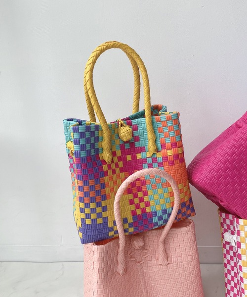 「AS KNOW AS plus」 ハンドバッグ FREE ピンク レディース_画像4