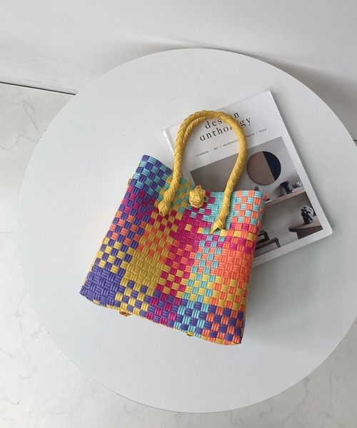 「AS KNOW AS plus」 ハンドバッグ FREE ピンク レディース_画像5