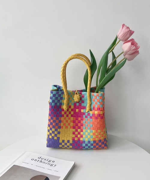 「AS KNOW AS plus」 ハンドバッグ FREE ピンク レディース_画像6