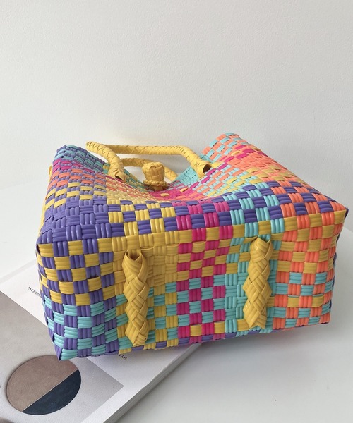 「AS KNOW AS plus」 ハンドバッグ FREE ピンク レディース_画像9