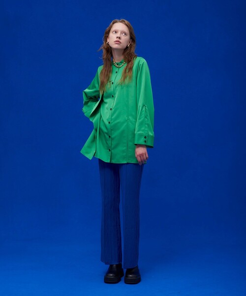 UNITED TOKYO（ユナイテッドトウキョウ） 長袖ブラウス FREE ブラック