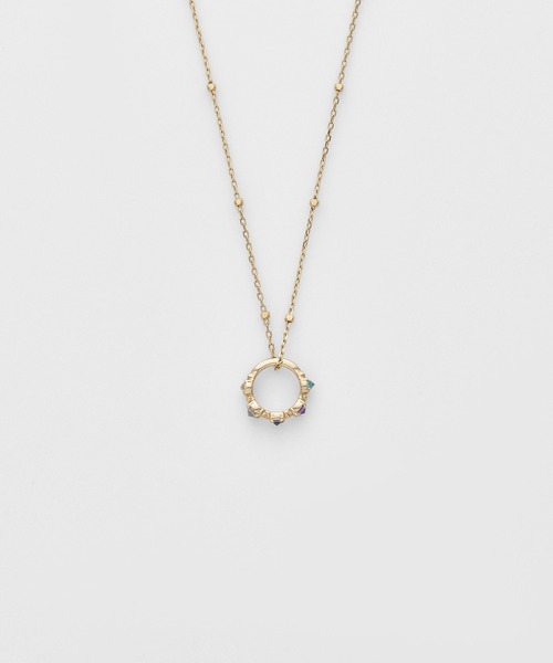 agete（アガット） チャーム K5マルチストーンチャーム レディース