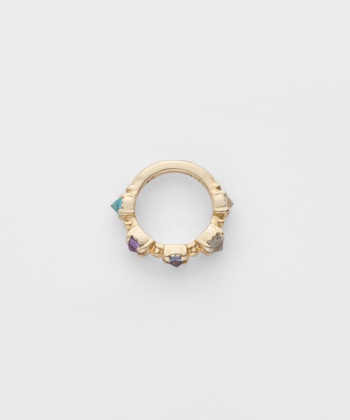 agete（アガット） チャーム K5マルチストーンチャーム レディース