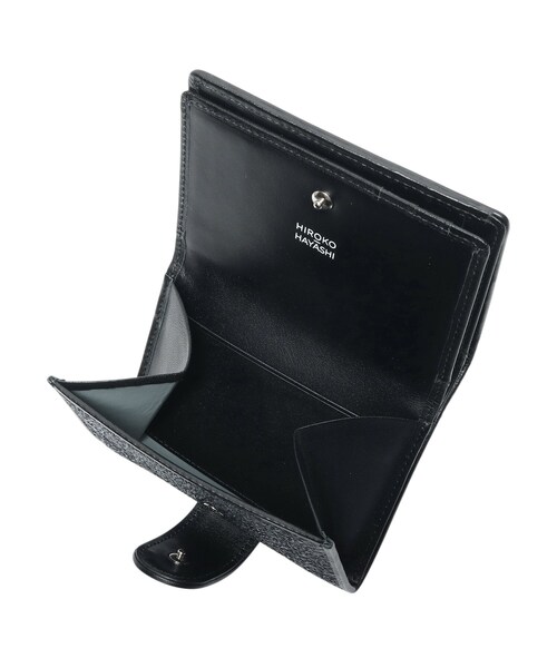 「HIROKO HAYASHI」 財布 00 シルバー レディース_画像9