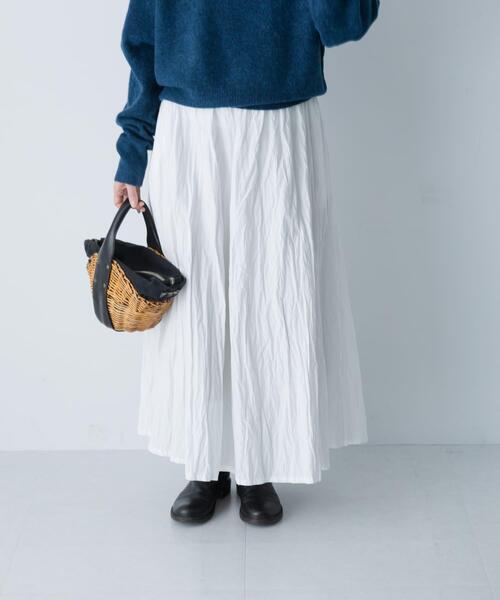 かぐれ スカート コットンクリンクルスカート : ZOZOTOWN Yahoo!店