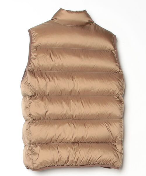 極美品 BEAMS ビームス ハンガリアン 白グース ダウンベスト M BEAMS（ビームス） ダウンベスト「Marmotコラボ」 M ベージュ メンズ