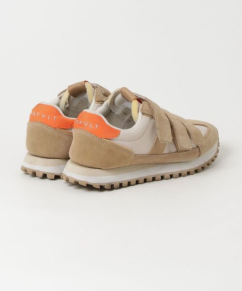 「ASFVLT」 ローカットスニーカー 38 ベージュ レディース_画像2