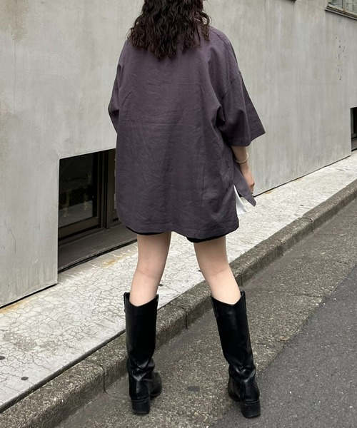 「CIAOPANIC TYPY」 半袖シャツ MEDIUM カーキ メンズ_画像6
