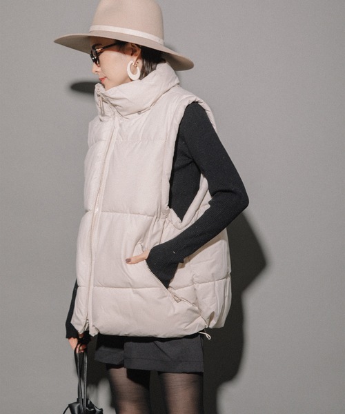 「MHBG TOKYO」 ベスト MEDIUM オリーブ レディース_画像5