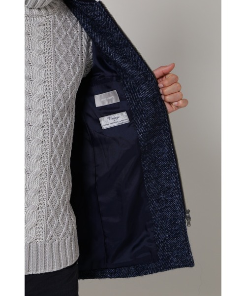 「HIGH STREET」 ブルゾン S ブルー メンズ_画像9