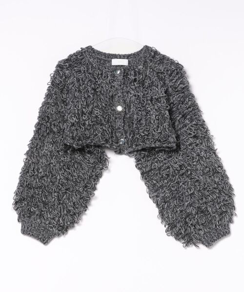 「HARE」 ニットボレロ FREE グレー レディース_画像2