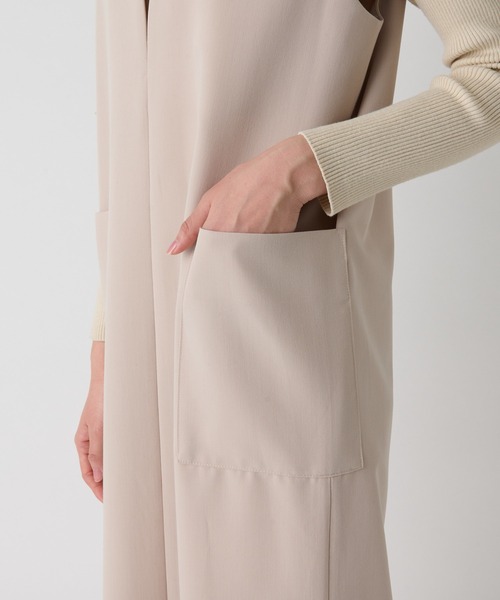 「un dix cors」 サロペットスカート S ブラック レディース_画像2