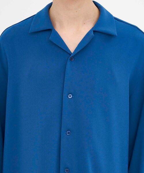 「CITY」 長袖シャツ 1 ブラック メンズ_画像2