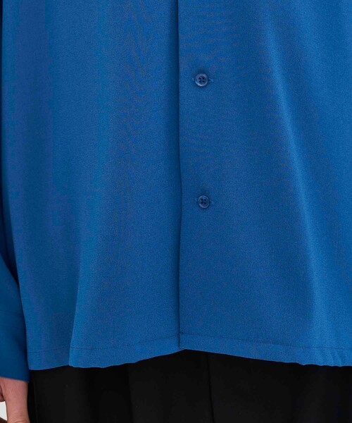 「CITY」 長袖シャツ 1 ブラック メンズ_画像3