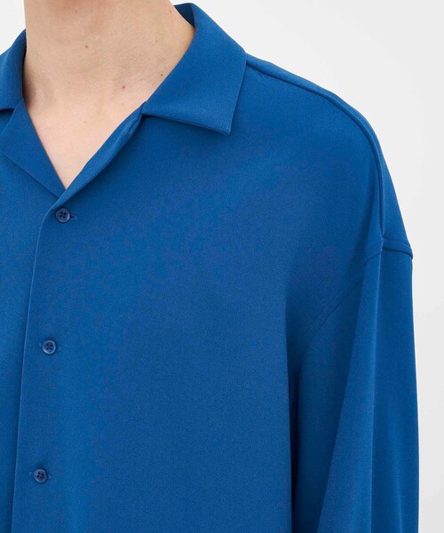 「CITY」 長袖シャツ 1 ブラック メンズ_画像5