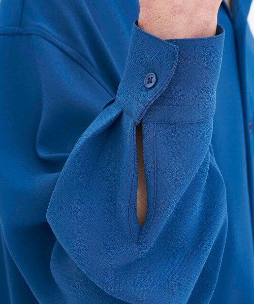 「CITY」 長袖シャツ 1 ブラック メンズ_画像6