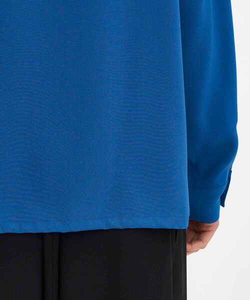 「CITY」 長袖シャツ 1 ブラック メンズ_画像8