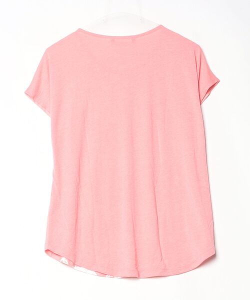 「Design Tshirts Store graniph」 半袖Tシャツ FREE ピンク レディース_画像2