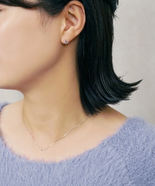 「TAKE-UP」 ピアス（片耳用） FREE ホワイトゴールド レディース_画像3