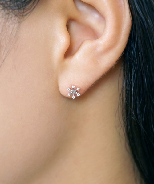 「TAKE-UP」 ピアス（片耳用） FREE ホワイトゴールド レディース_画像5