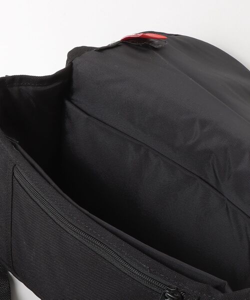 「Manhattan Portage」 ワンポイントメッセンジャーバッグ - ブラック レディース_画像4