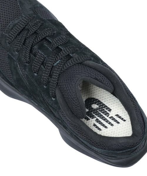 「New Balance」 ローカットスニーカー 24.5cm ブラック メンズ_画像8