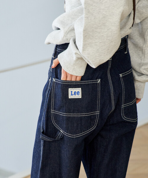 ワイドパンツ ジーンズ デニム デニムパンツ レディースの画像