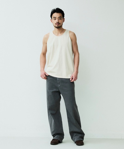 Johnbull（ジョンブル） タンクトップ ピグメントタンクトップ メンズ