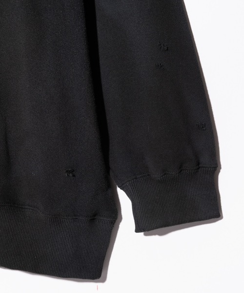 「glamb」 スウェットカットソー L ブラック メンズの画像