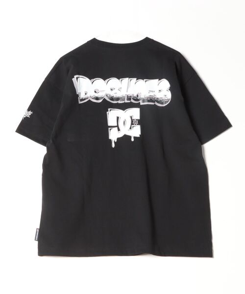 「DC」 半袖Tシャツ M ブラック メンズ_画像2