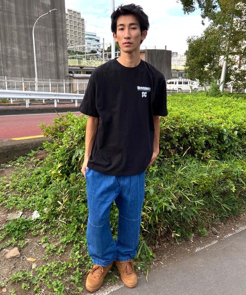「DC」 半袖Tシャツ M ブラック メンズ_画像4