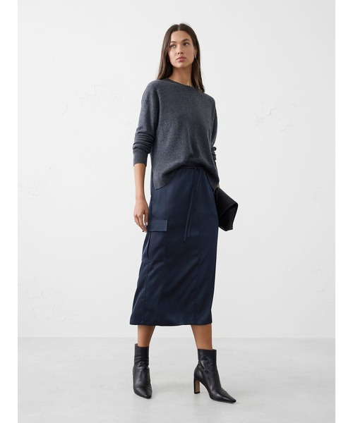 「BANANA REPUBLIC FACTORY STORE」 スカート M ベージュ レディース_画像2