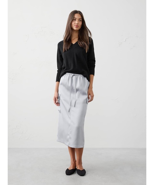 「BANANA REPUBLIC FACTORY STORE」 スカート M ベージュ レディース_画像5